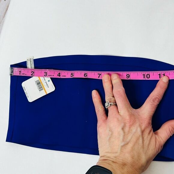 Free People Nina Bandeau Top Flame Blue Size Small NWT! - Picture 7 of 9